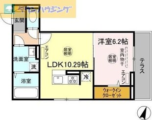 仮)D-room末広4丁目A棟の物件間取画像